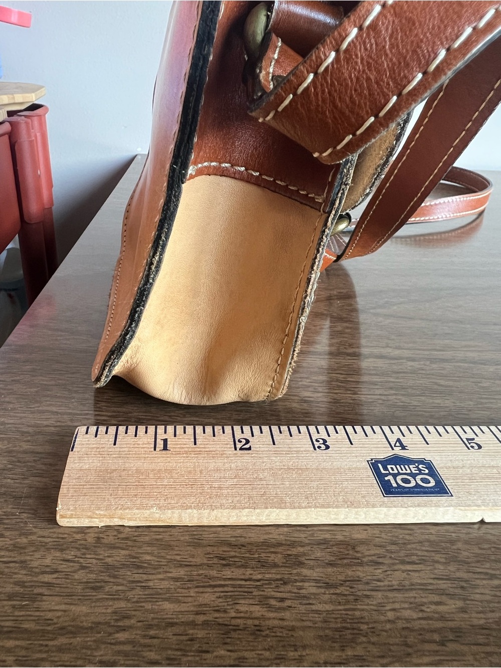 Patricia Nash Tan Italian Leather Crossbody Bag Boho Heritage Western Artisan - Picture 6 of 9